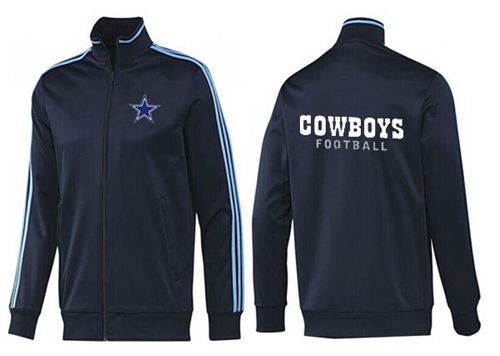 NFL Dallas Cowboys Authentic Jacket Dark Blue_1 NFL Dallas Cowboys Authentic Jacket Dark Blue_1