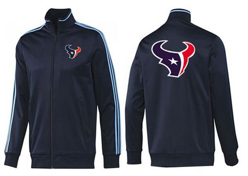 NFL Houston Texans Team Logo Jacket Dark Blue_2 NFL Houston Texans Team Logo Jacket Dark Blue_2