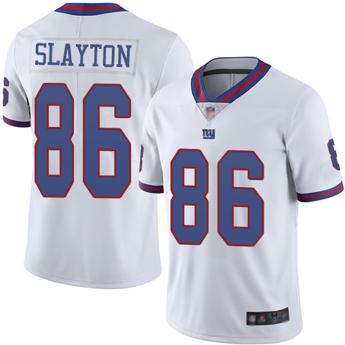 Nike Giants #86 Darius Slayton White Men's Stitched NFL Limited Rush Jersey Nike Giants #86 Darius Slayton White Men's Stitched NFL Limited Rush Jersey