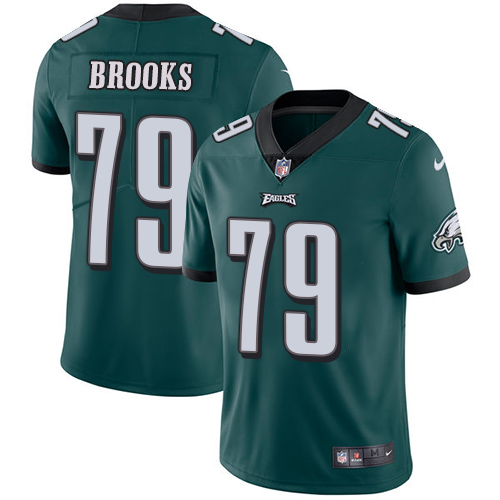 Nike Eagles #79 Brandon Brooks Midnight Green Team Color Men's Stitched NFL Vapor Untouchable Limited Jersey Nike Eagles #79 Brandon Brooks Midnight Green Team Color Men's Stitched NFL Vapor Untouchable Limited Jersey