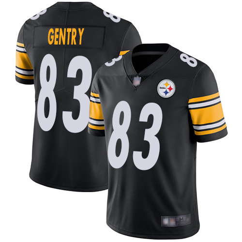 Nike Steelers #83 Zach Gentry Black Team Color Men's Stitched NFL Vapor Untouchable Limited Jersey Nike Steelers #83 Zach Gentry Black Team Color Men's Stitched NFL Vapor Untouchable Limited Jersey