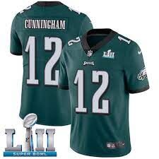 Nike Eagles #12 Randall Cunningham Midnight Green Team Color Super Bowl LII Men's Stitched NFL Vapor Untouchable Limited Jersey Nike Eagles #12 Randall Cunningham Midnight Green Team Color Super Bowl LII Men's Stitched NFL Vapor Untouchable Limited Jersey