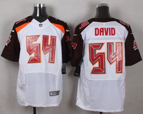 Nike Buccaneers #54 Lavonte David White Men's Stitched NFL New Elite Jersey Nike Buccaneers #54 Lavonte David White Men's Stitched NFL New Elite Jersey