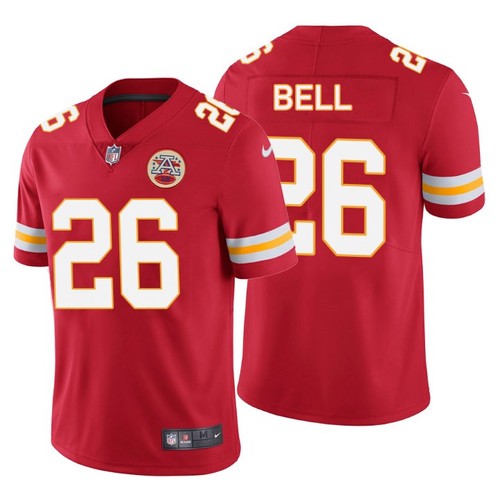 Men's Kansas City Chiefs #26 Le'Veon Bell Red NFL Vapor Untouchable Limited Stitched Jersey Men's Kansas City Chiefs #26 Le'Veon Bell Red NFL Vapor Untouchable Limited Stitched Jersey