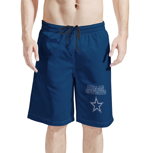 Men's Dallas Cowboys Navy NFL Shorts Men's Dallas Cowboys Navy NFL Shorts