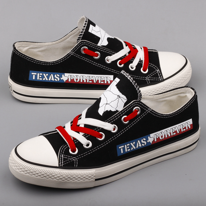 Women's Hoston Texans Repeat Print Low Top Sneakers 003 Women's Hoston Texans Repeat Print Low Top Sneakers 003
