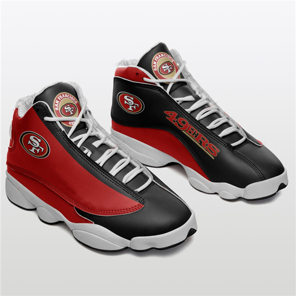 Men's San Francisco 49ers Limited Edition JD13 Sneakers 003 Men's San Francisco 49ers Limited Edition JD13 Sneakers 003