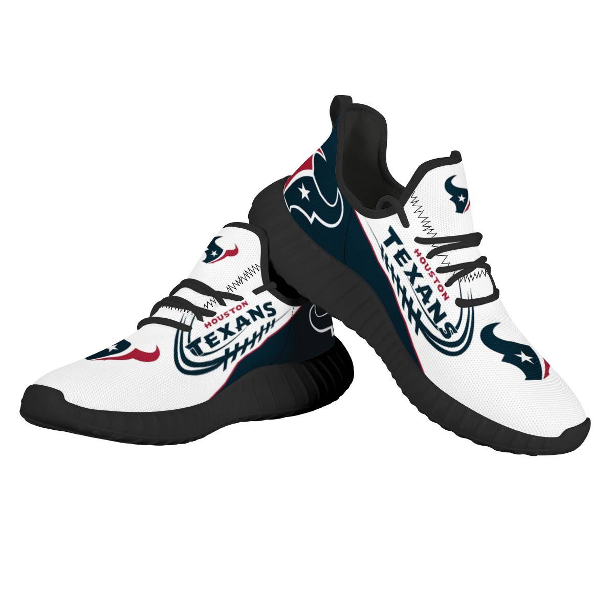 Men's Houston Texans Mesh Knit Sneakers/Shoes 003