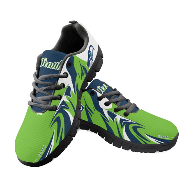 Women's Seattle Seahawks AQ Running Shoes 005 Women's Seattle Seahawks AQ Running Shoes 005