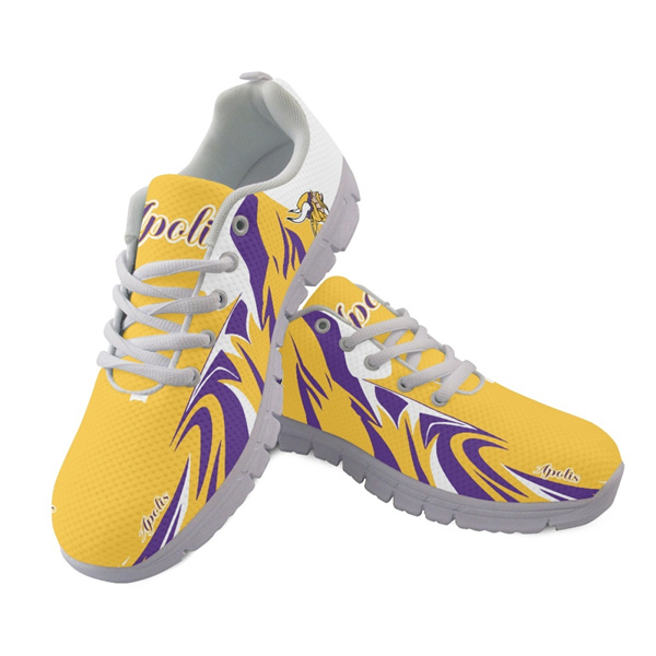 Women's Minnesota Vikings AQ Running Shoes 004 Women's Minnesota Vikings AQ Running Shoes 004