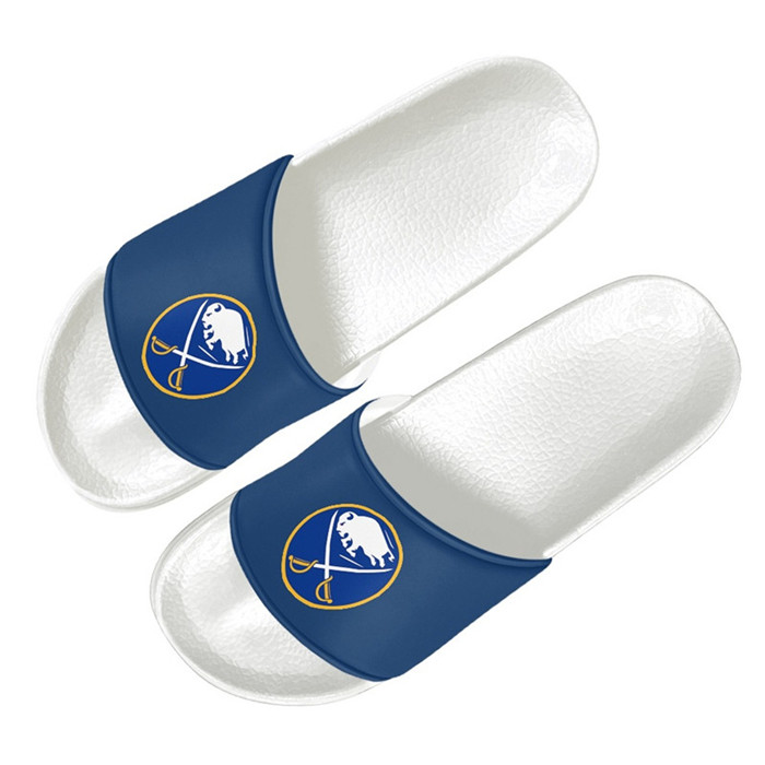 Women's Buffalo Sabres Flip Flops 001