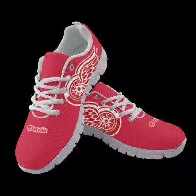 Women's  Detroit Red Wings AQ Running Shoes 001