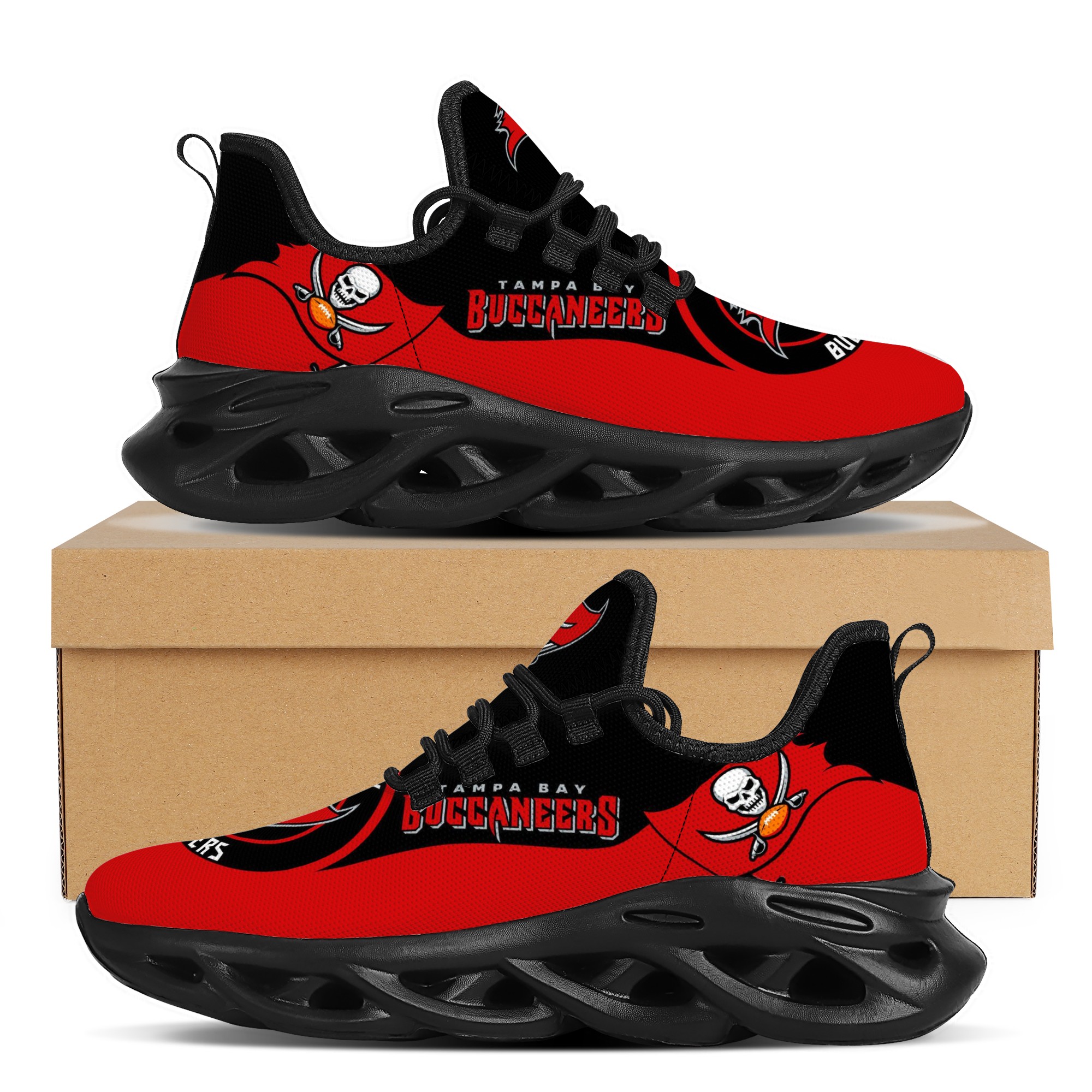 Men's Tampa Bay Buccaneers Control Sneakers 001 Men's Tampa Bay Buccaneers Control Sneakers 001
