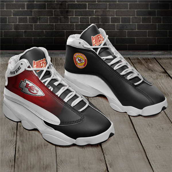 Men's Kansas City Chiefs Limited Edition JD13 Sneakers 002 Men's Kansas City Chiefs Limited Edition JD13 Sneakers 002