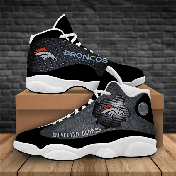 Women's Denver Broncos Limited Edition JD13 Sneakers 002 Women's Denver Broncos Limited Edition JD13 Sneakers 002