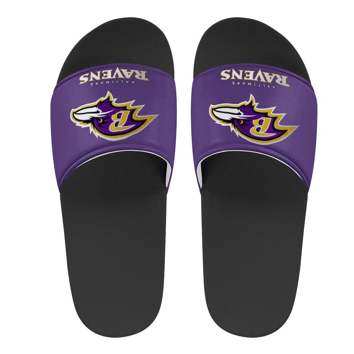 Youth Baltimore Ravens Flip Flops 004 Youth Baltimore Ravens Flip Flops 004