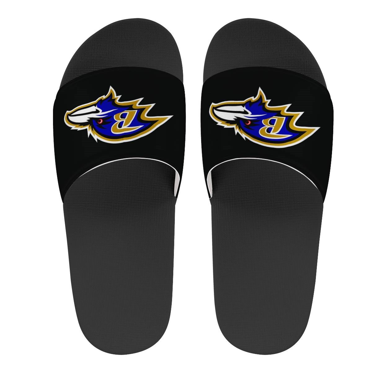 Men's Baltimore Ravens Flip Flops 002 Men's Baltimore Ravens Flip Flops 002