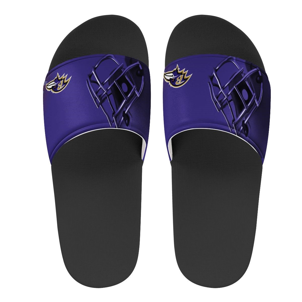 Men's Baltimore Ravens Flip Flops 001 Men's Baltimore Ravens Flip Flops 001