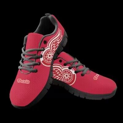 Women's  Detroit Red Wings AQ Running Shoes 001