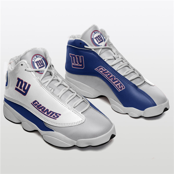 Men's New York Giants Limited Edition JD13 Sneakers 001 Men's New York Giants Limited Edition JD13 Sneakers 001