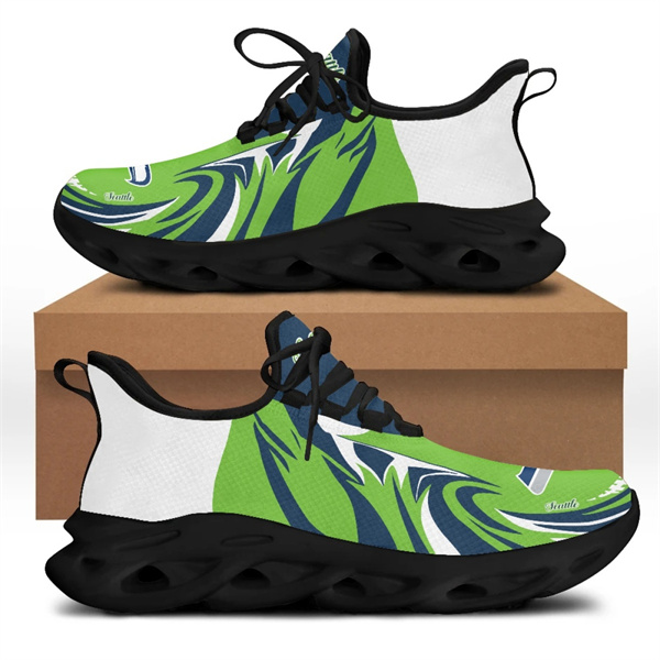 Women's Seattle Seahawks Flex Control Sneakers 007 Women's Seattle Seahawks Flex Control Sneakers 007