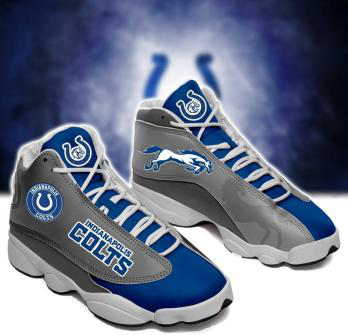 Men's Indianapolis Colts Limited Edition JD13 Sneakers 003 Men's Indianapolis Colts Limited Edition JD13 Sneakers 003