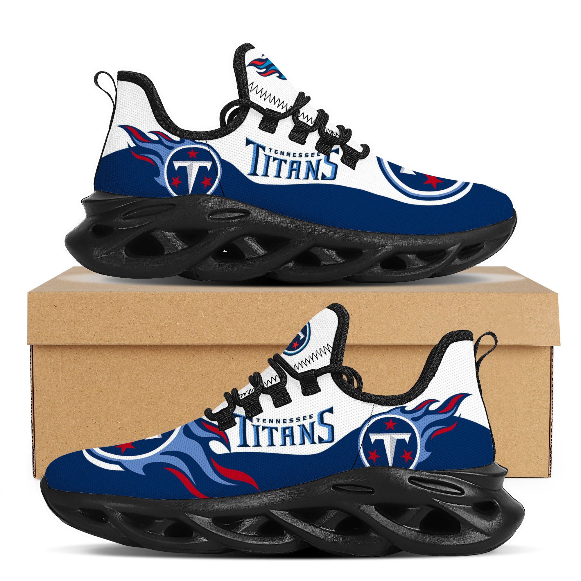 Women's Tennessee Titans Flex Control Sneakers 001 Women's Tennessee Titans Flex Control Sneakers 001