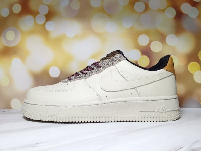 Women's Air Force 1 Cream Shoes 0142 Women's Air Force 1 Cream Shoes 0142