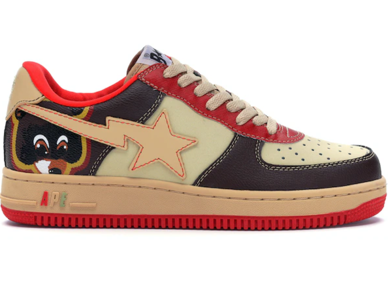 Women's Air Force 1 Red/Black/Cream Shoes 0221 Women's Air Force 1 Red/Black/Cream Shoes 0221