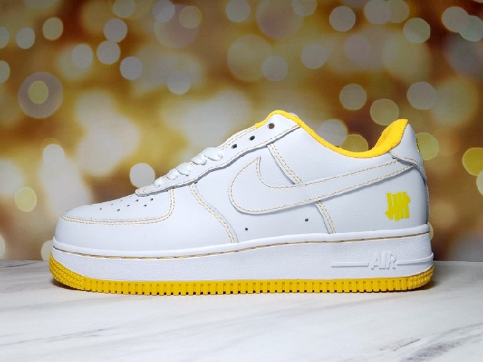 Women's Air Force 1 White/Yellow Shoes 0154 Women's Air Force 1 White/Yellow Shoes 0154