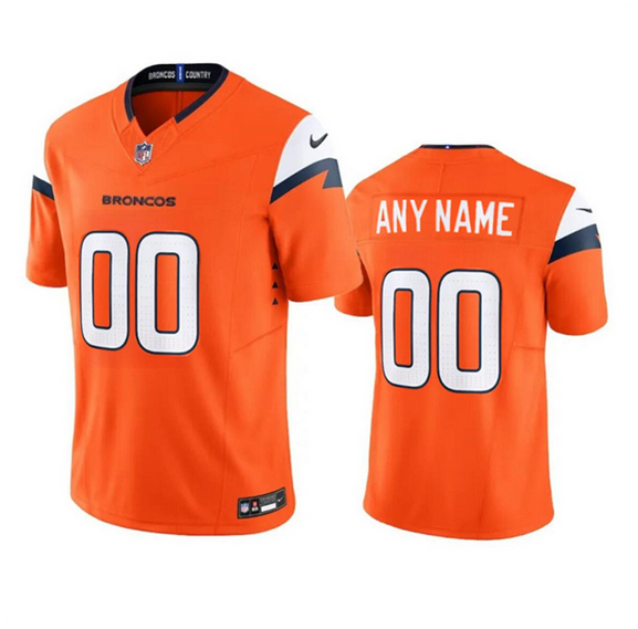 Toddler Denver Broncos Active Player Custom Orange 2024 F.U.S.E. Vapor Limited Stitched Football Jersey Toddler Denver Broncos Active Player Custom Orange 2024 F.U.S.E. Vapor Limited Stitched Football Jersey