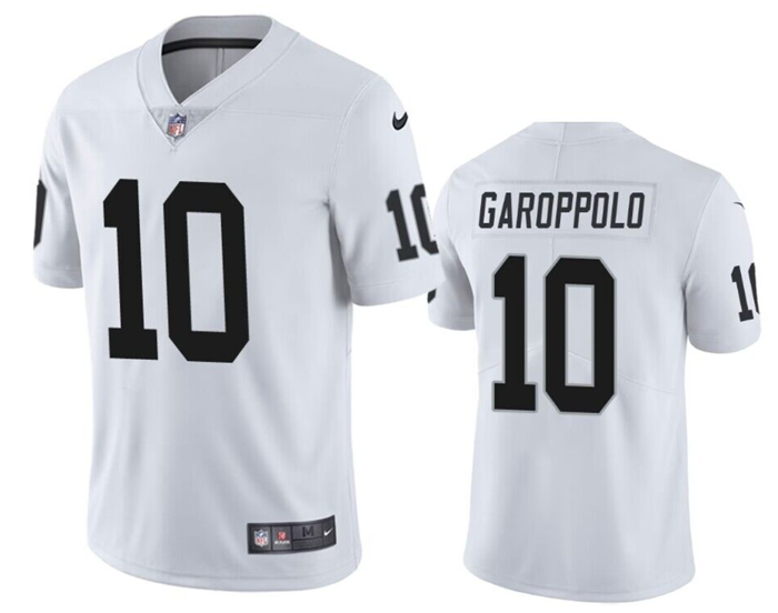 Youth Oakland Raiders #10 Jimmy Garoppolo White Vapor Untouchable Limited Stitched NFL Jersey Youth Oakland Raiders #10 Jimmy Garoppolo White Vapor Untouchable Limited Stitched NFL Jersey