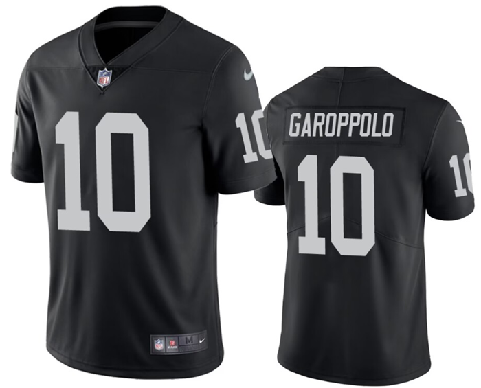 Youth Oakland Raiders #10 Jimmy Garoppolo Black Vapor Untouchable Limited Stitched NFL Jersey Youth Oakland Raiders #10 Jimmy Garoppolo Black Vapor Untouchable Limited Stitched NFL Jersey