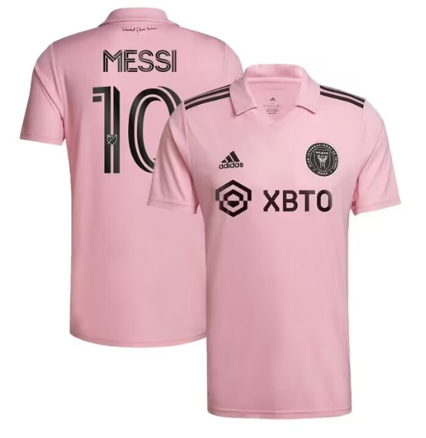 Men's Inter Miami CF #10 Lionel Messi Pink Soccer Jersey Men's Inter Miami CF #10 Lionel Messi Pink Soccer Jersey