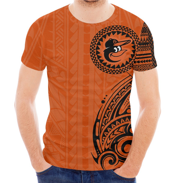 Men's Baltimore Orioles Orange T-Shirt Men's Baltimore Orioles Orange T-Shirt