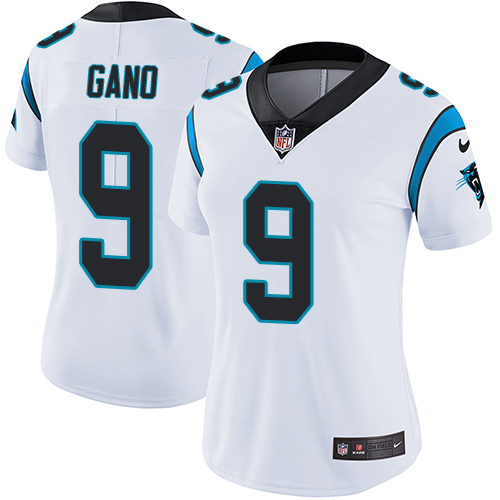 Nike Panthers #9 Graham Gano White Women's Stitched NFL Vapor Untouchable Limited Jersey Nike Panthers #9 Graham Gano White Women's Stitched NFL Vapor Untouchable Limited Jersey