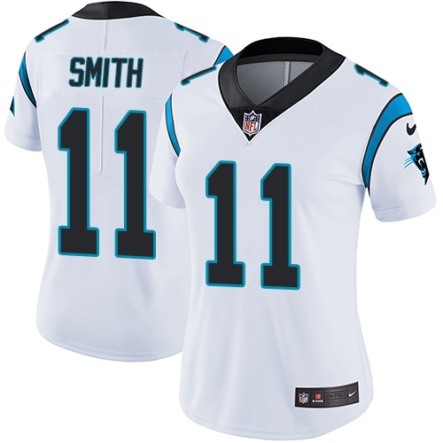 Nike Panthers #11 Torrey Smith White Women's Stitched NFL Vapor Untouchable Limited Jersey Nike Panthers #11 Torrey Smith White Women's Stitched NFL Vapor Untouchable Limited Jersey