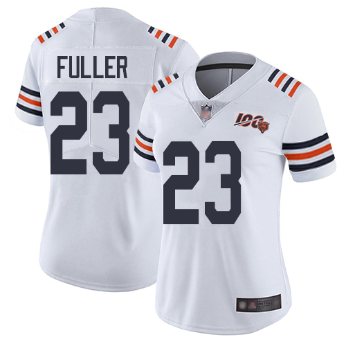 Nike Bears #23 Kyle Fuller White Alternate Women's Stitched NFL Vapor Untouchable Limited 100th Season Jersey Nike Bears #23 Kyle Fuller White Alternate Women's Stitched NFL Vapor Untouchable Limited 100th Season Jersey