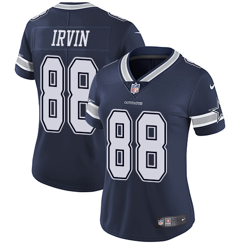 Nike Cowboys #88 Michael Irvin Navy Blue Team Color Women's Stitched NFL Vapor Untouchable Limited Jersey Nike Cowboys #88 Michael Irvin Navy Blue Team Color Women's Stitched NFL Vapor Untouchable Limited Jersey