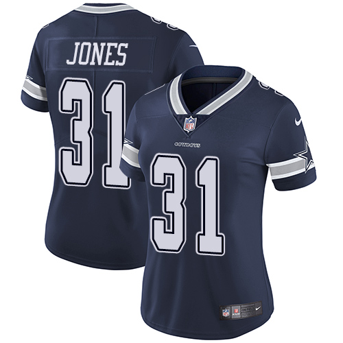 Nike Cowboys #31 Byron Jones Navy Blue Team Color Women's Stitched NFL Vapor Untouchable Limited Jersey Nike Cowboys #31 Byron Jones Navy Blue Team Color Women's Stitched NFL Vapor Untouchable Limited Jersey