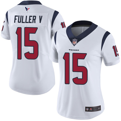 Nike Texans #15 Will Fuller V White Women's Stitched NFL Vapor Untouchable Limited Jersey Nike Texans #15 Will Fuller V White Women's Stitched NFL Vapor Untouchable Limited Jersey
