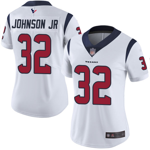 Nike Texans #32 Lonnie Johnson Jr. White Women's Stitched NFL Vapor Untouchable Limited Jersey Nike Texans #32 Lonnie Johnson Jr. White Women's Stitched NFL Vapor Untouchable Limited Jersey