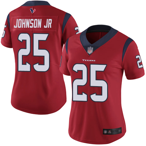 Nike Texans #25 Duke Johnson Jr Red Alternate Women's Stitched NFL Vapor Untouchable Limited Jersey Nike Texans #25 Duke Johnson Jr Red Alternate Women's Stitched NFL Vapor Untouchable Limited Jersey