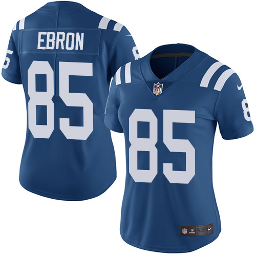 Nike Colts #85 Eric Ebron Royal Blue Team Color Women's Stitched NFL Vapor Untouchable Limited Jersey Nike Colts #85 Eric Ebron Royal Blue Team Color Women's Stitched NFL Vapor Untouchable Limited Jersey