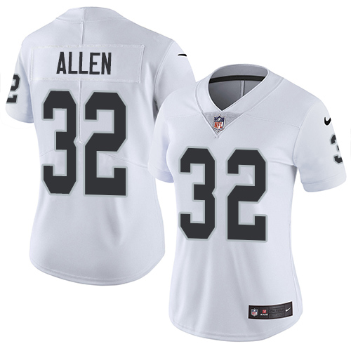 Nike Raiders #32 Marcus Allen White Women's Stitched NFL Vapor Untouchable Limited Jersey Nike Raiders #32 Marcus Allen White Women's Stitched NFL Vapor Untouchable Limited Jersey