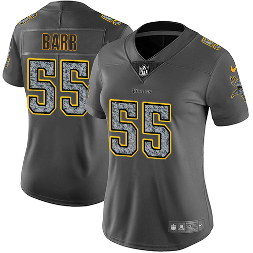 Nike Vikings #55 Anthony Barr Gray Static Women's Stitched NFL Vapor Untouchable Limited Jersey Nike Vikings #55 Anthony Barr Gray Static Women's Stitched NFL Vapor Untouchable Limited Jersey