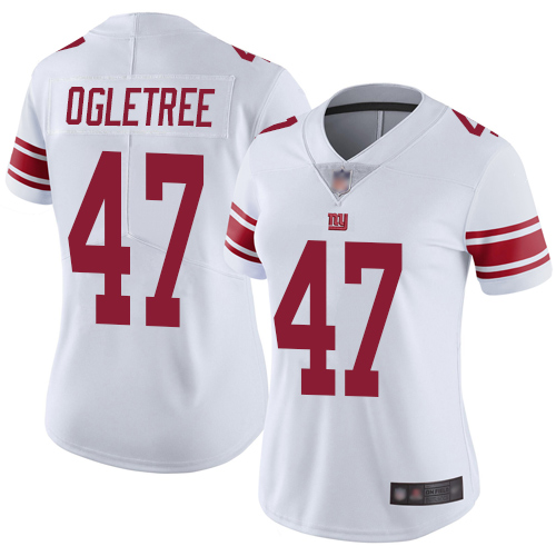 Nike Giants #47 Alec Ogletree White Women's Stitched NFL Vapor Untouchable Limited Jersey Nike Giants #47 Alec Ogletree White Women's Stitched NFL Vapor Untouchable Limited Jersey