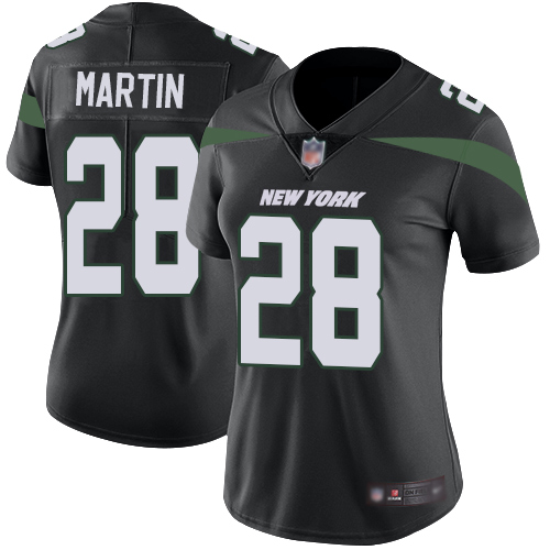 Nike Jets #28 Curtis Martin Black Alternate Women's Stitched NFL Vapor Untouchable Limited Jersey Nike Jets #28 Curtis Martin Black Alternate Women's Stitched NFL Vapor Untouchable Limited Jersey