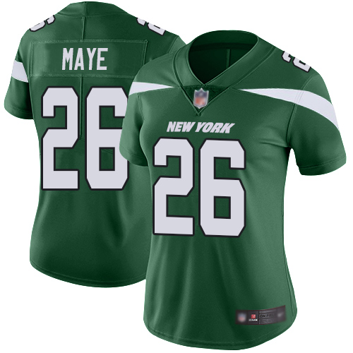 Nike Jets #26 Marcus Maye Green Team Color Women's Stitched NFL Vapor Untouchable Limited Jersey Nike Jets #26 Marcus Maye Green Team Color Women's Stitched NFL Vapor Untouchable Limited Jersey