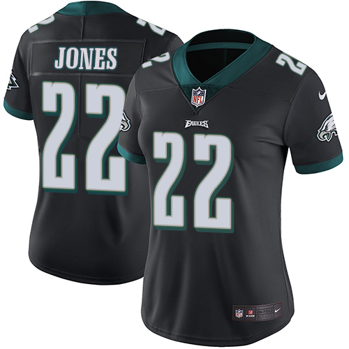 Nike Eagles #22 Sidney Jones Black Alternate Women's Stitched NFL Vapor Untouchable Limited Jersey Nike Eagles #22 Sidney Jones Black Alternate Women's Stitched NFL Vapor Untouchable Limited Jersey